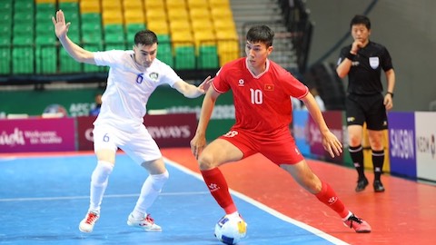 Tứ kết futsal châu Á 2024, Uzbekistan 2-1 Việt Nam: Tiếc cho Việt Nam!